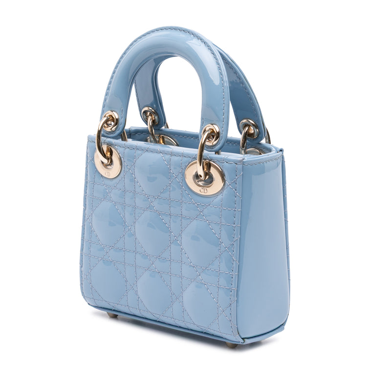 Micro Patent Cannage Lady Dior - Image 2