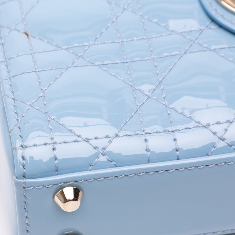 Micro Patent Cannage Lady Dior - Image 8