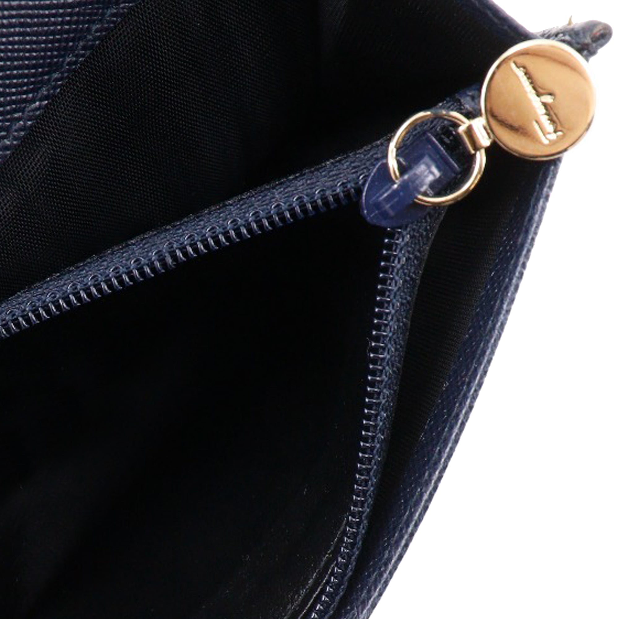 Leather Gancini Trifold Small Wallet - Image 4