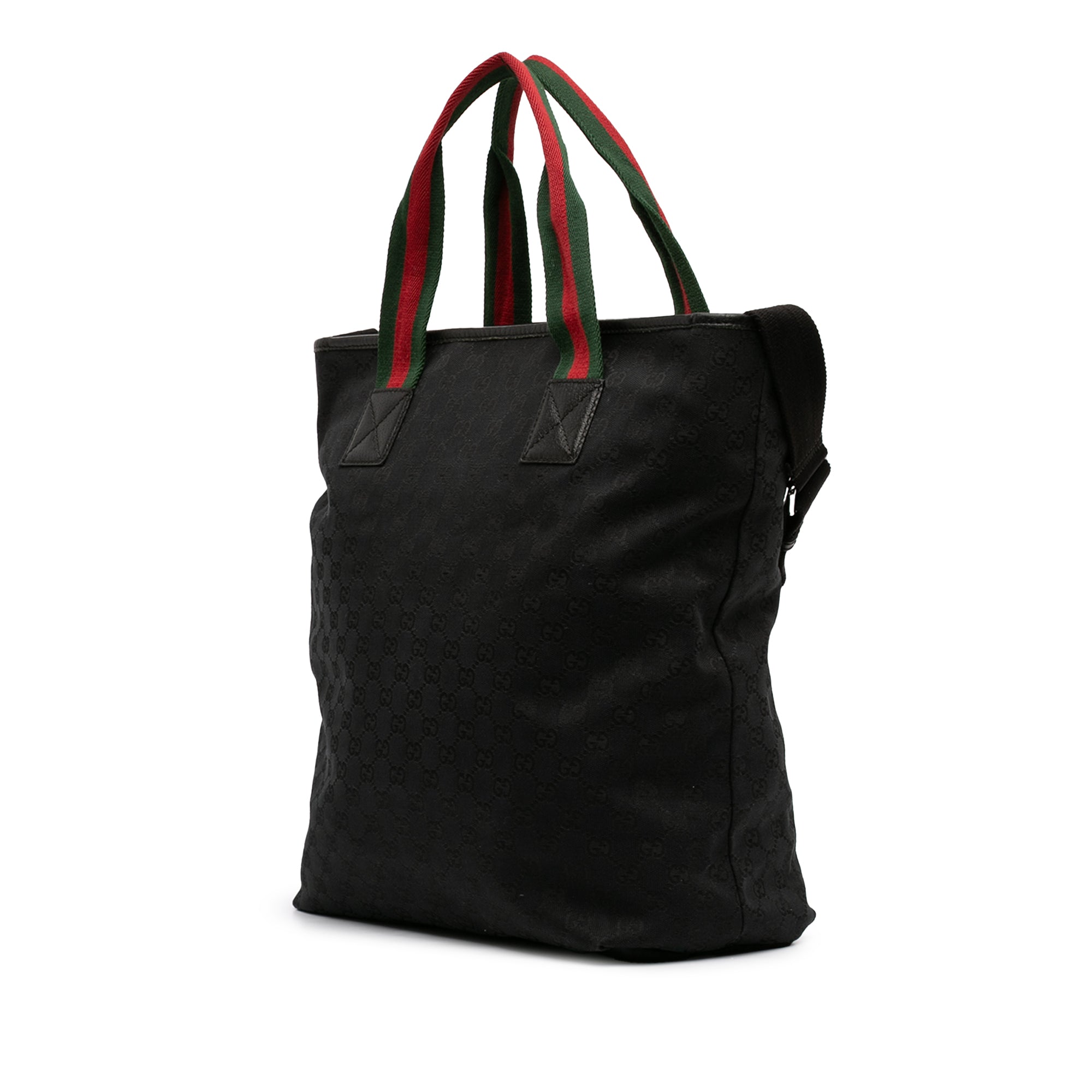 GG Canvas Web Tote - Image 2