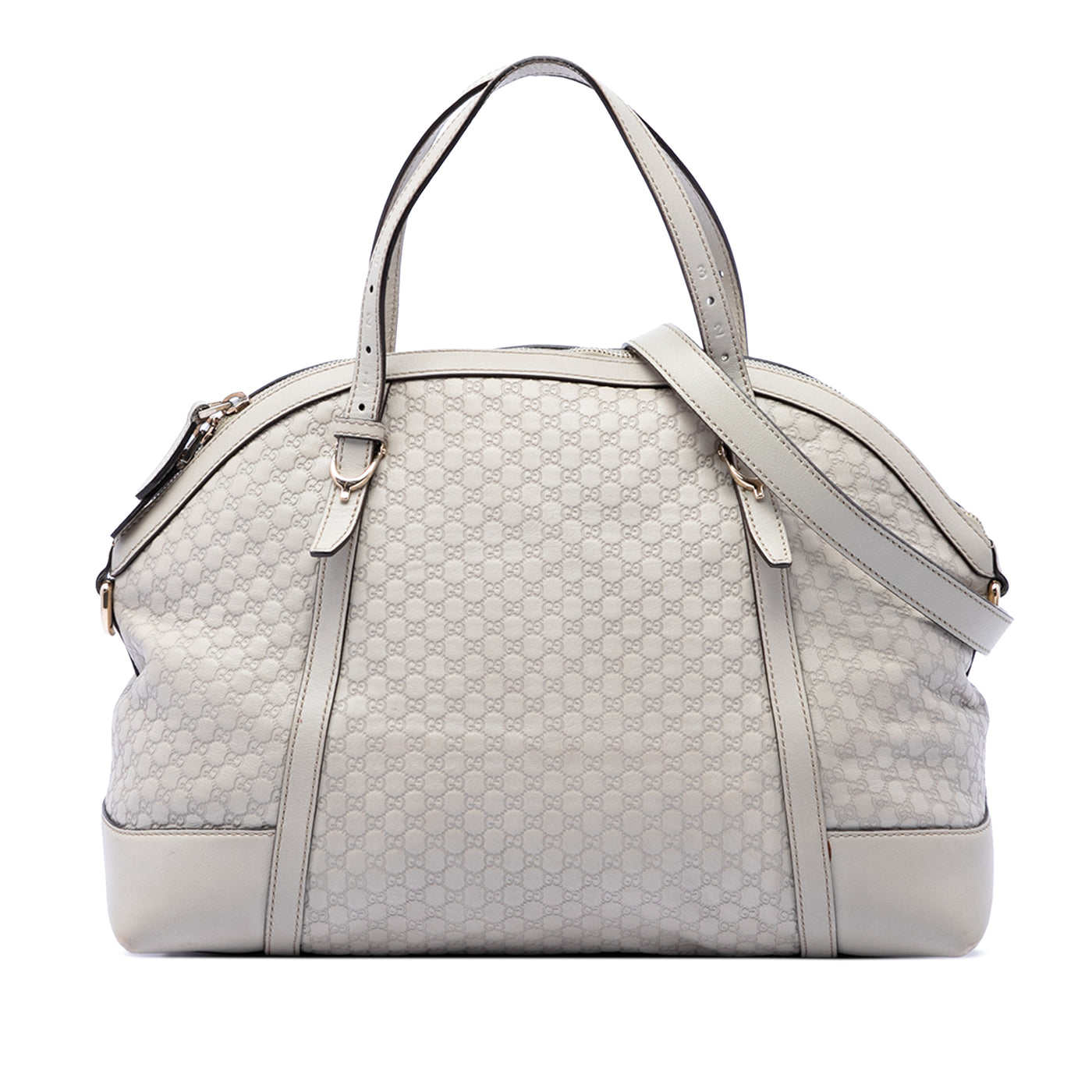 Large Microguccissima Nice Dome Satchel - Image 1