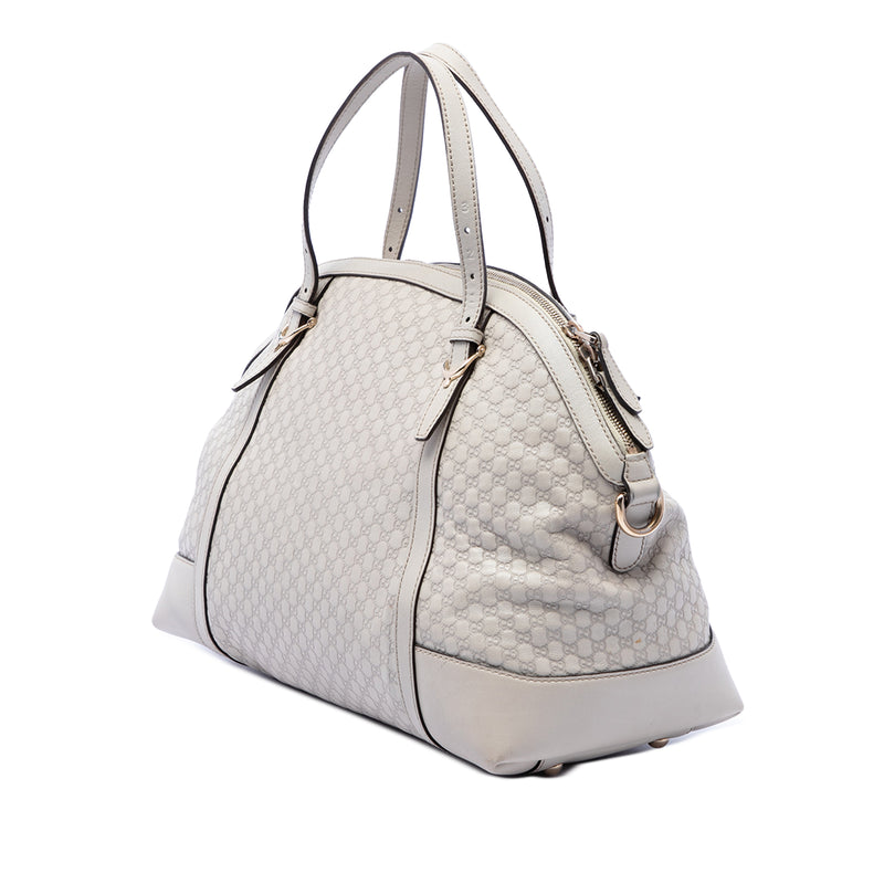 Large Microguccissima Nice Dome Satchel - Image 2