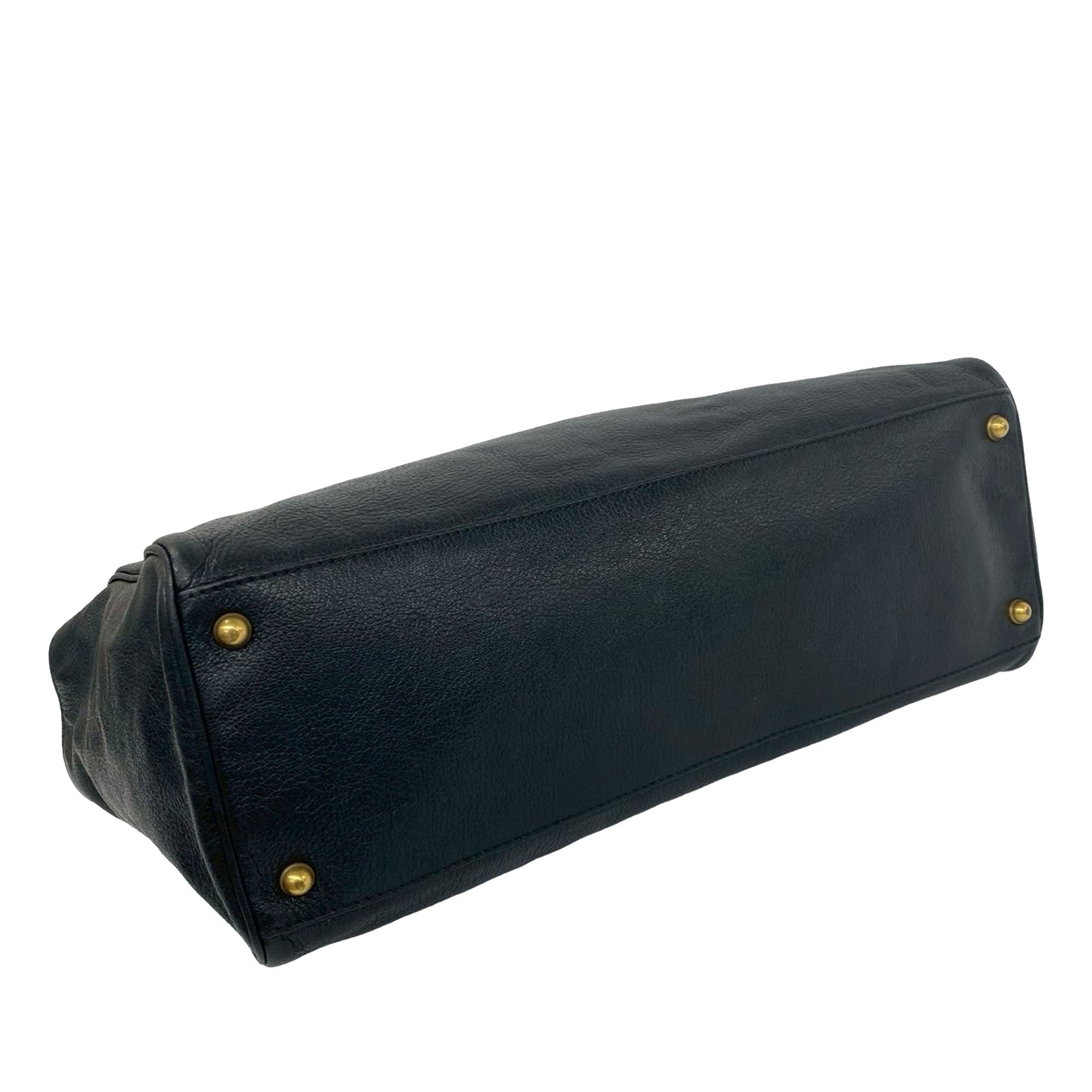 Studded Leather Interlocking G Blondie Tote - Image 3