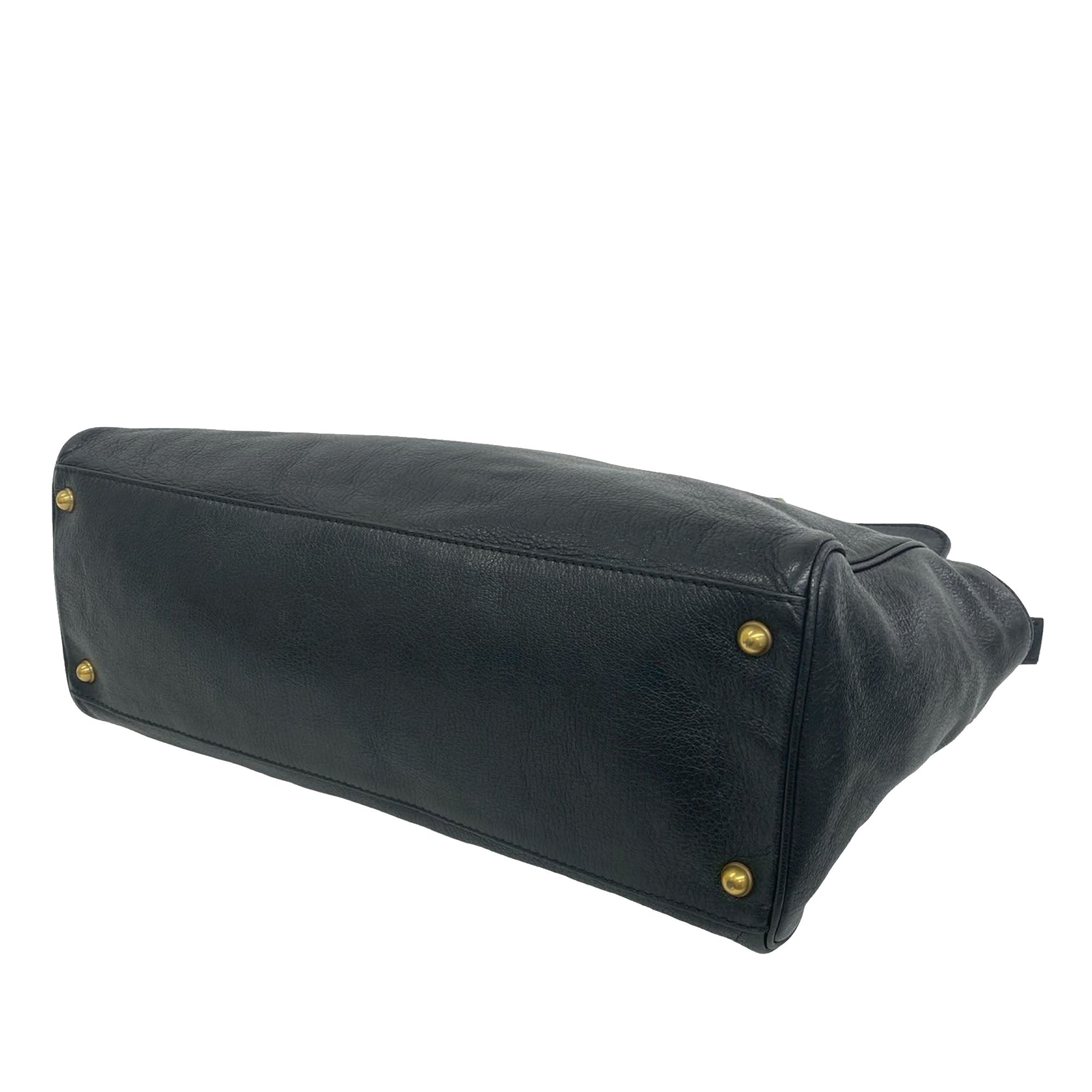 Studded Leather Interlocking G Blondie Tote - Image 7