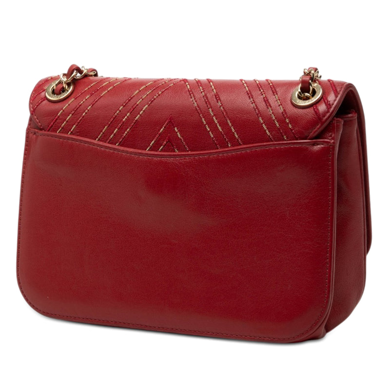 Large Chevron Sheepskin Subtle Flap - Image 2