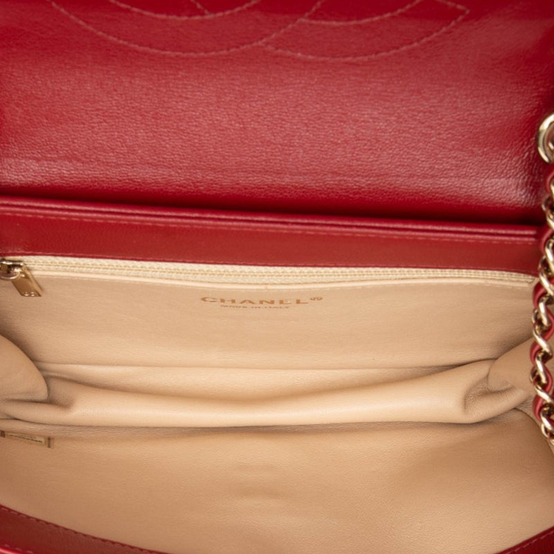 Large Chevron Sheepskin Subtle Flap - Image 4