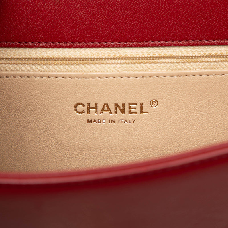 Large Chevron Sheepskin Subtle Flap - Image 5