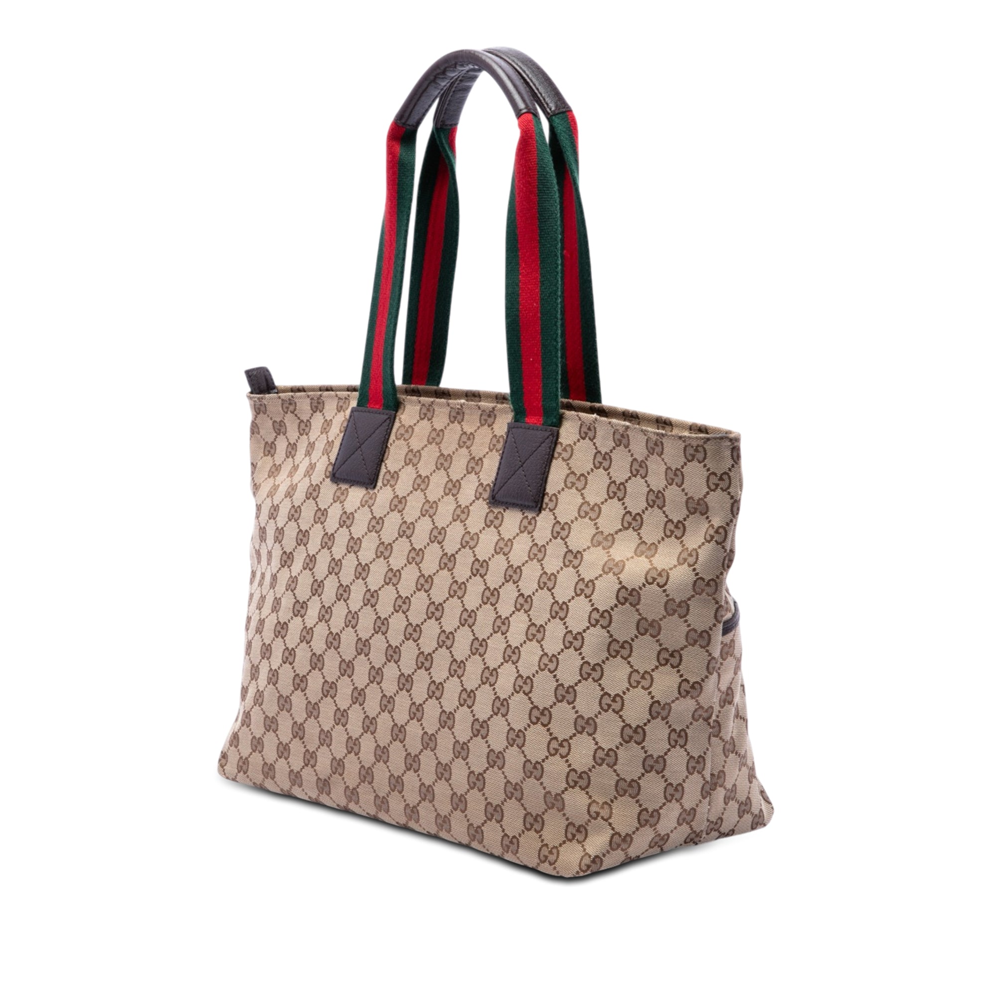 GG Canvas Web Tote - Image 2