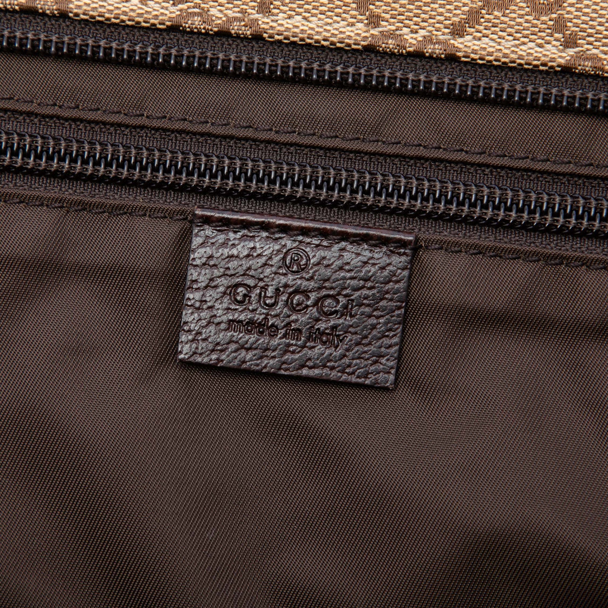 GG Canvas Web Tote - Image 5