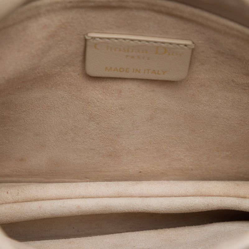Mini Lambskin Cannage Milly Drawstring Bag - Image 4