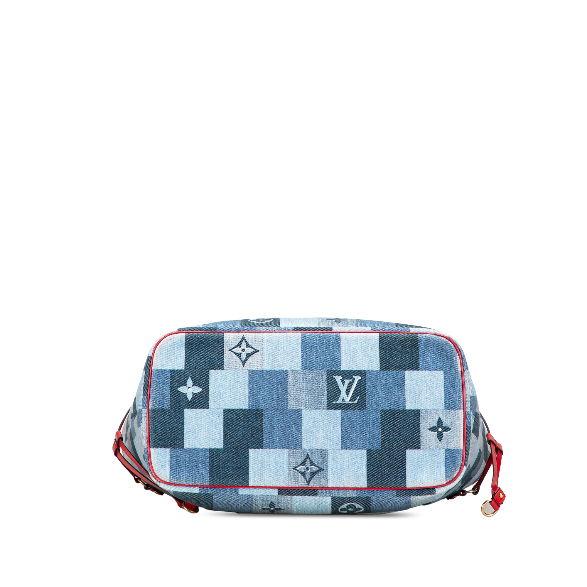 Monogram Denim Patchwork Neverfull MM - Image 3