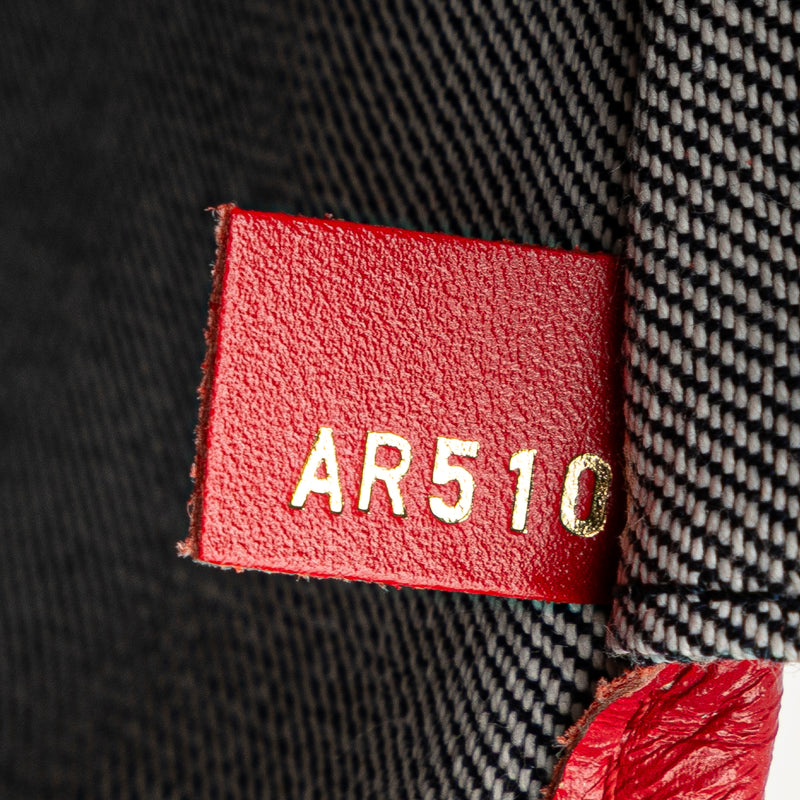 Monogram Denim Patchwork Neverfull MM - Image 7