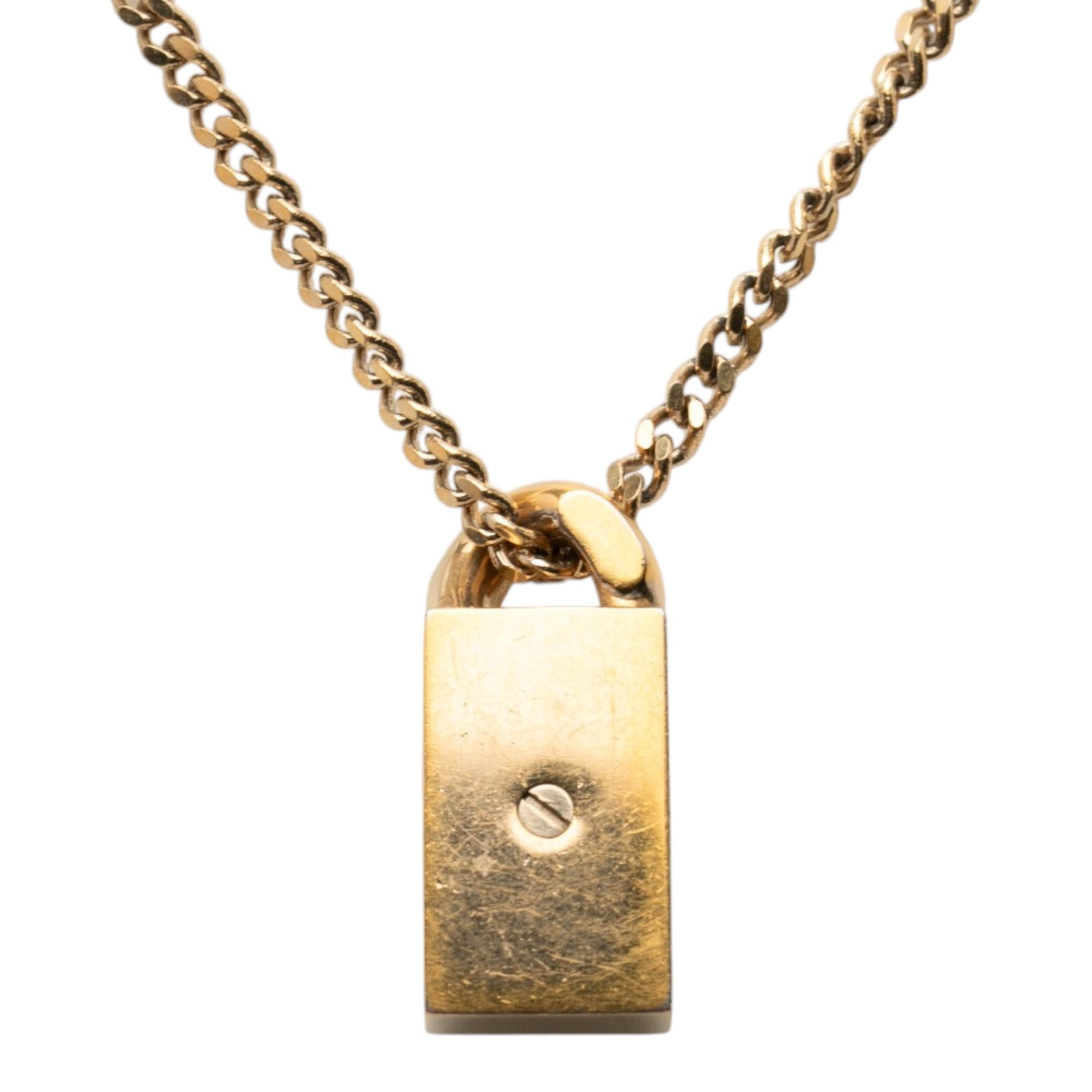 CC Gold Plated Strass Necklace Pendant - Image 3