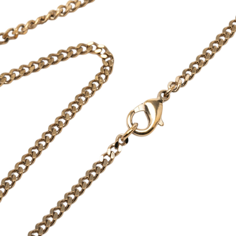 CC Gold Plated Strass Necklace Pendant - Image 4