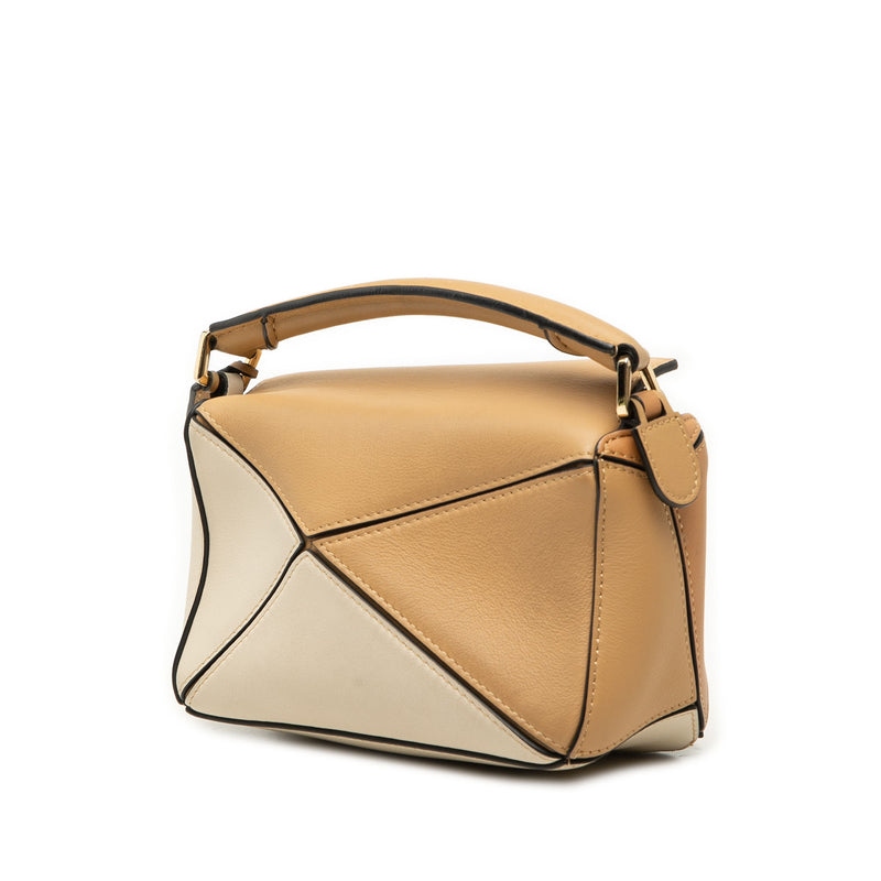 Mini Bicolor Calfskin Puzzle Satchel - Image 2