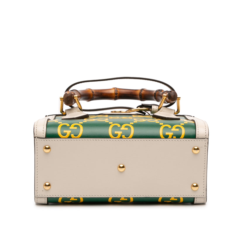 Mini Leather Bamboo GG Diana Satchel - Image 3