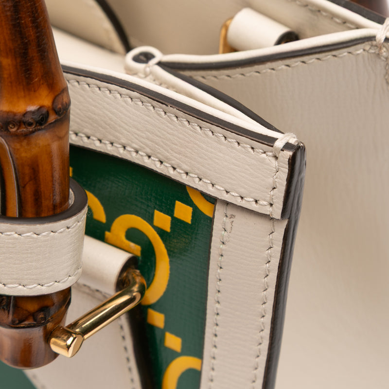 Mini Leather Bamboo GG Diana Satchel - Image 8