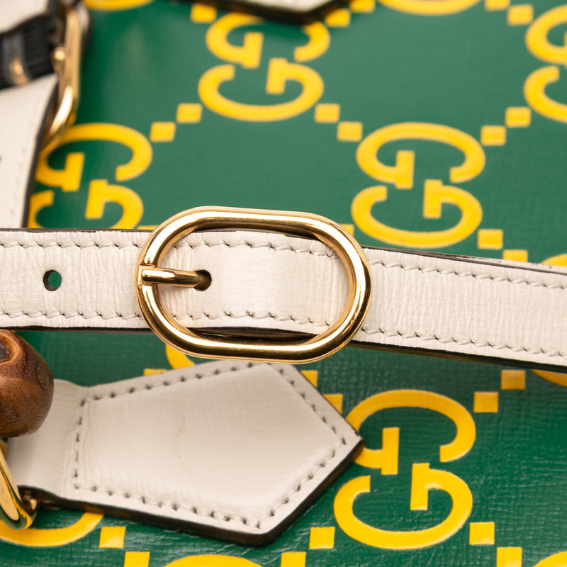 Mini Leather Bamboo GG Diana Satchel - Image 9