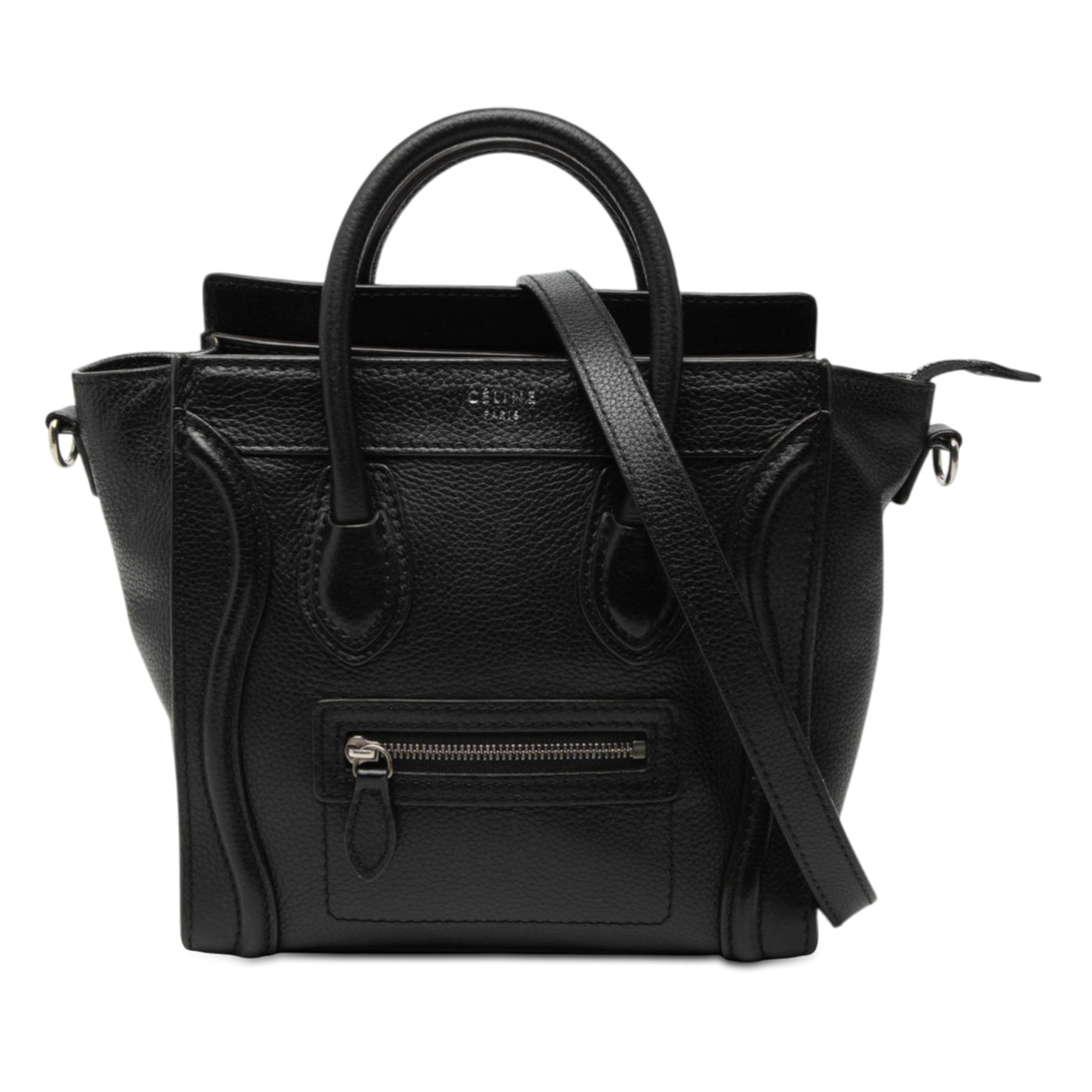 Nano Leather Luggage Tote - Image 1