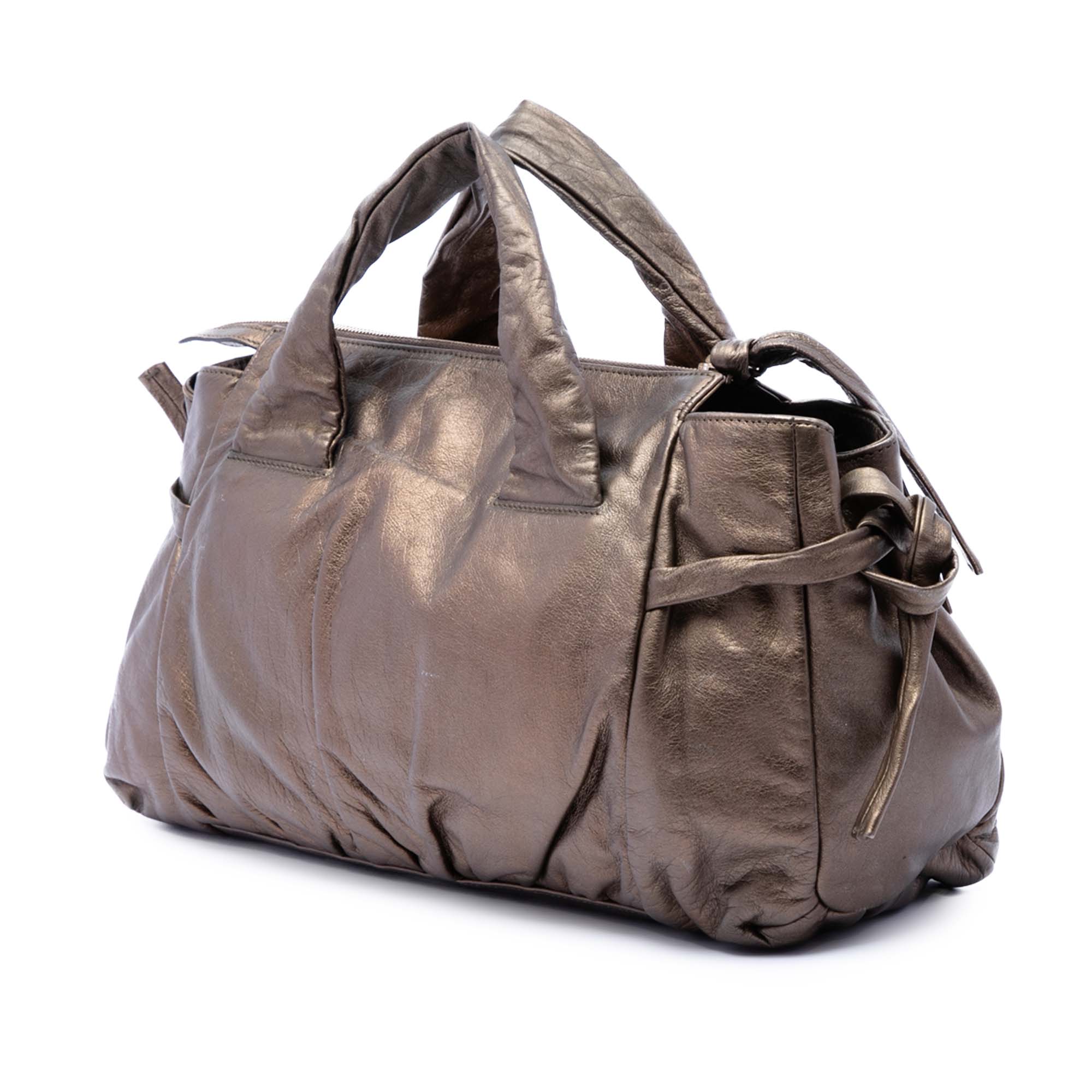 Metallic Calfskin Hysteria Handbag - Image 2