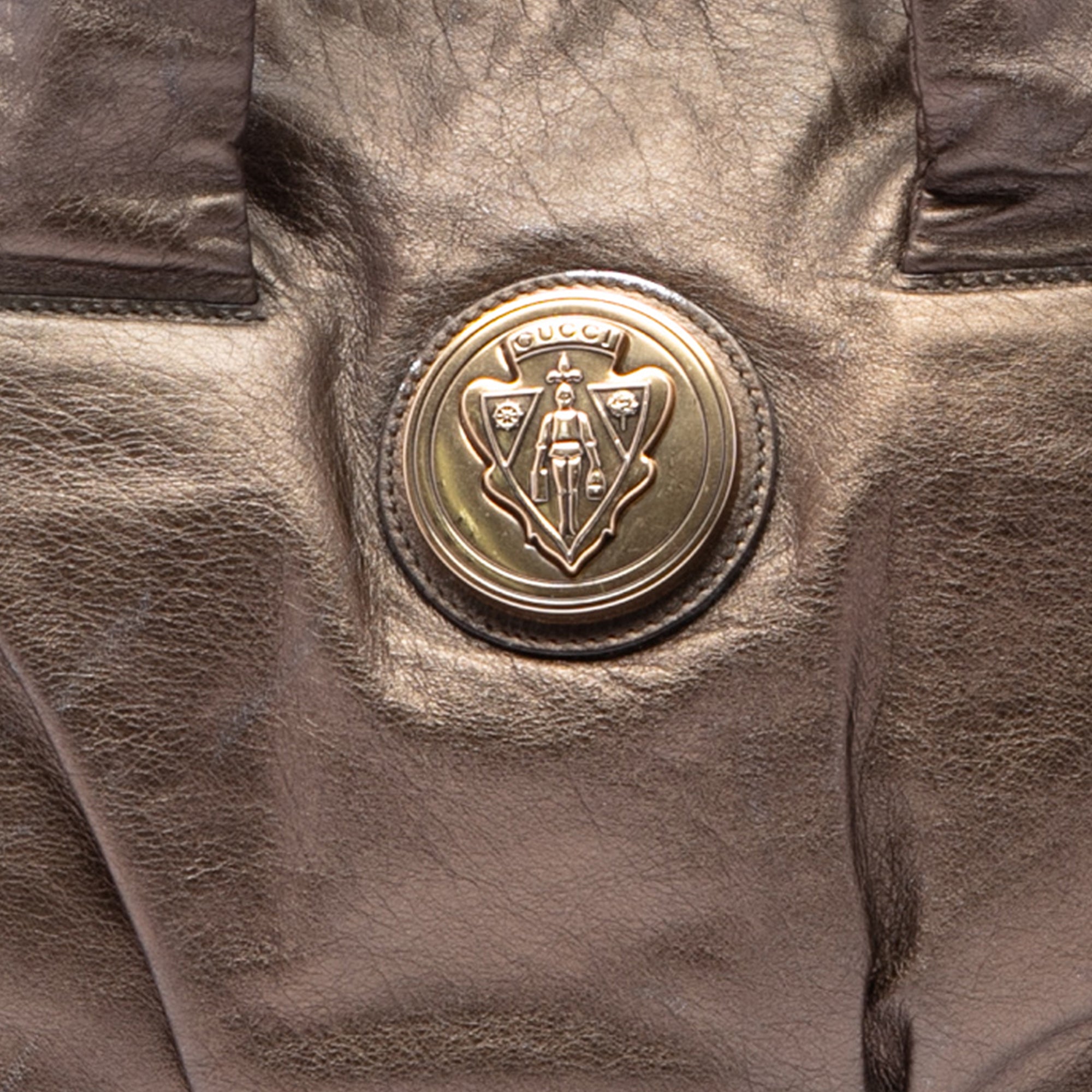 Metallic Calfskin Hysteria Handbag - Image 6