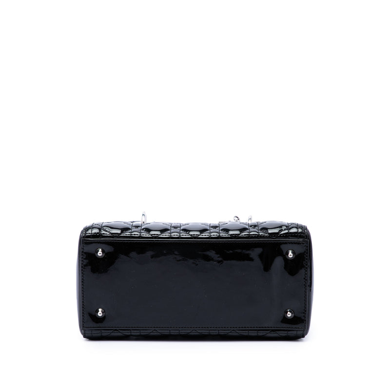 Medium Patent Cannage Lady Dior - Image 3