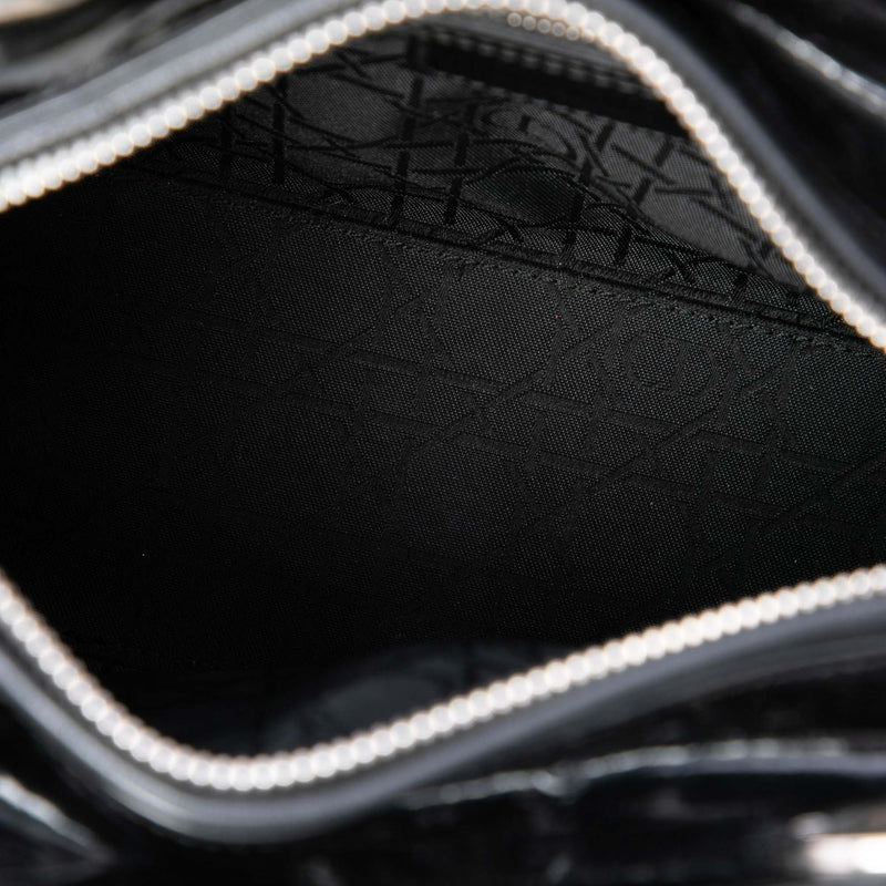 Medium Patent Cannage Lady Dior - Image 4