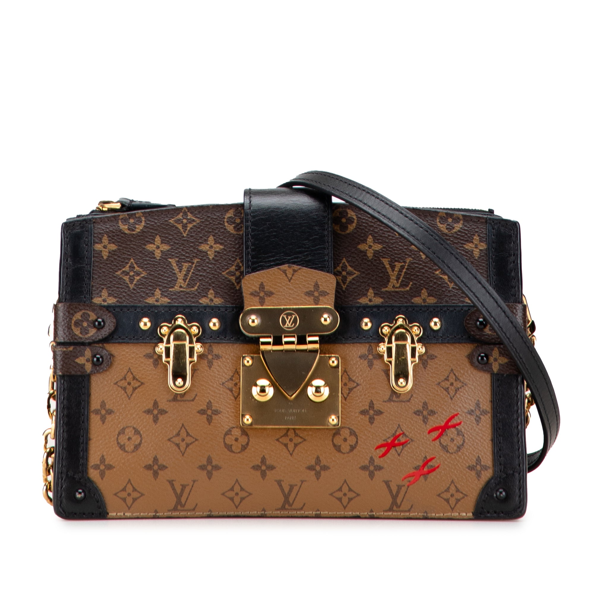 Monogram Reverse Trunk Clutch - Image 1