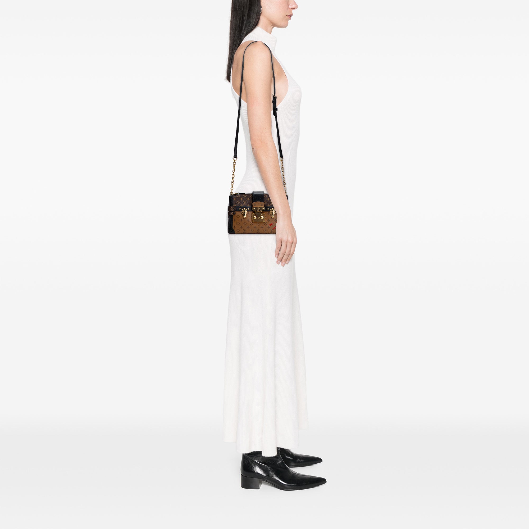 Monogram Reverse Trunk Clutch - Image 10
