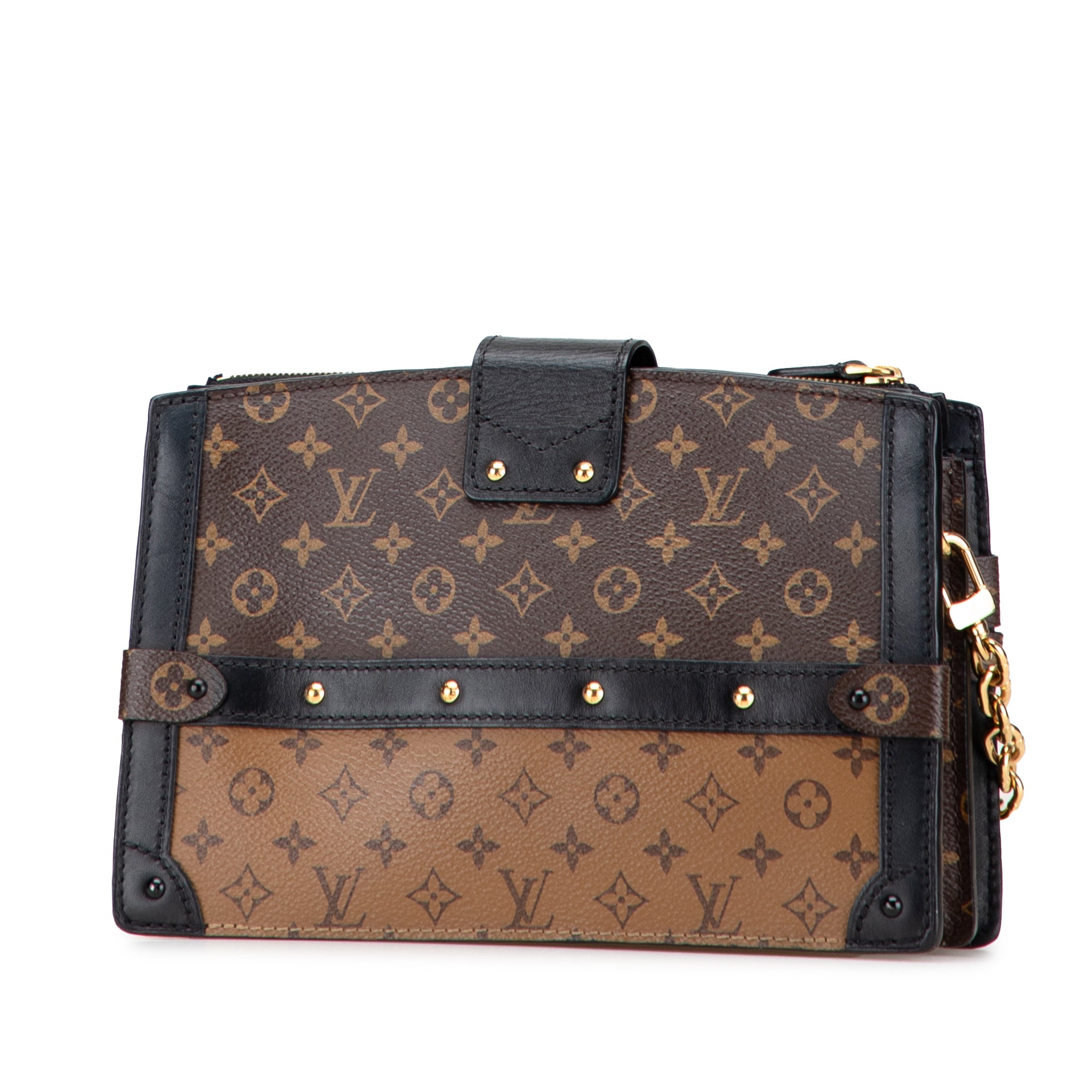 Monogram Reverse Trunk Clutch - Image 2