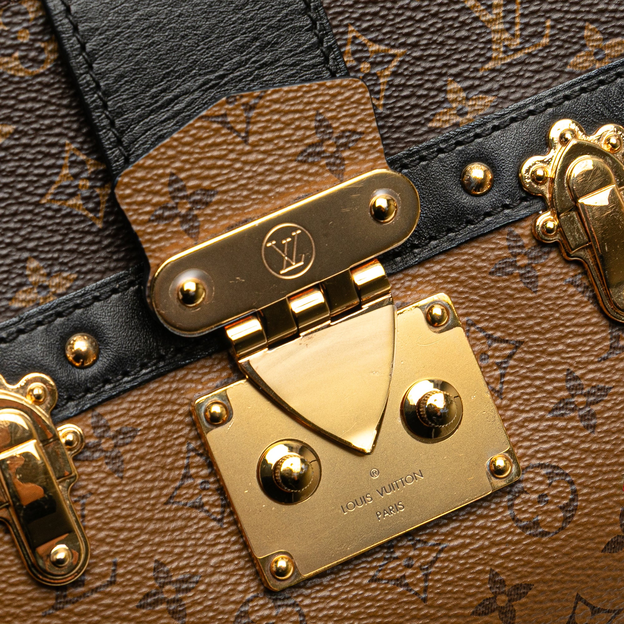 Monogram Reverse Trunk Clutch - Image 7