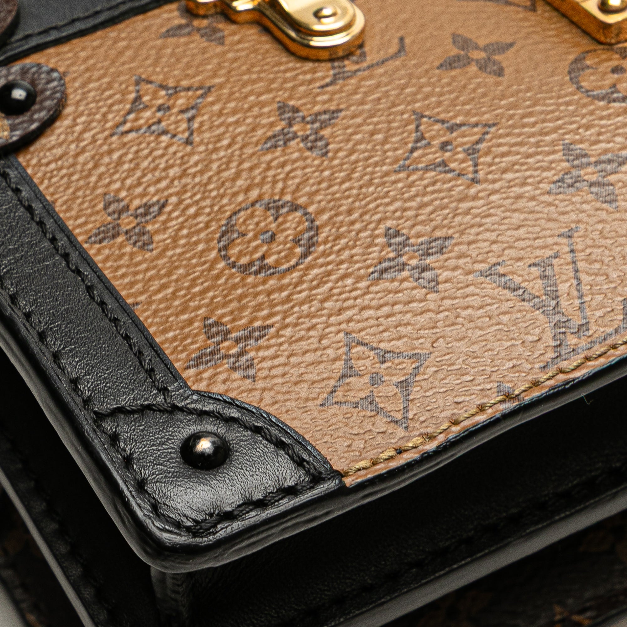Monogram Reverse Trunk Clutch - Image 8