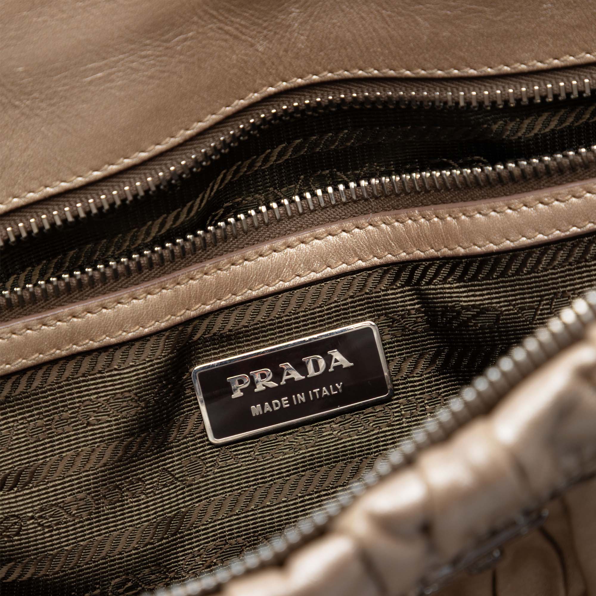 Nappa Gaufre Satchel - Image 5