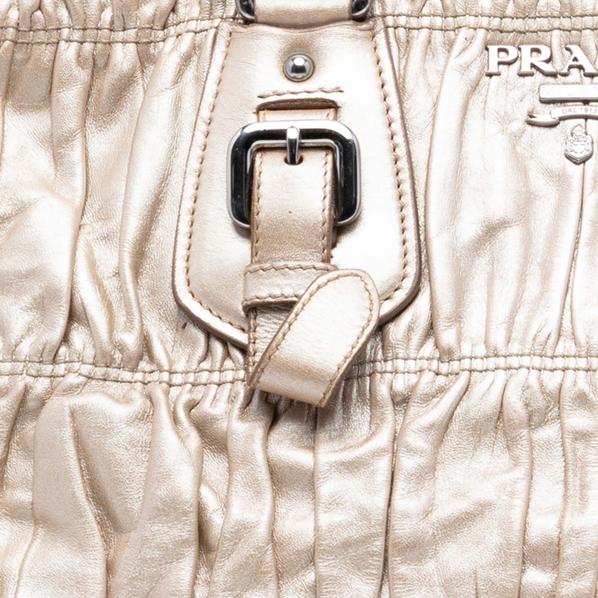 Nappa Gaufre Satchel - Image 6