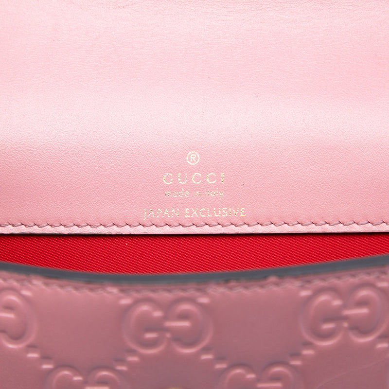 Mini Guccissima Cherry Crossbody - Image 5