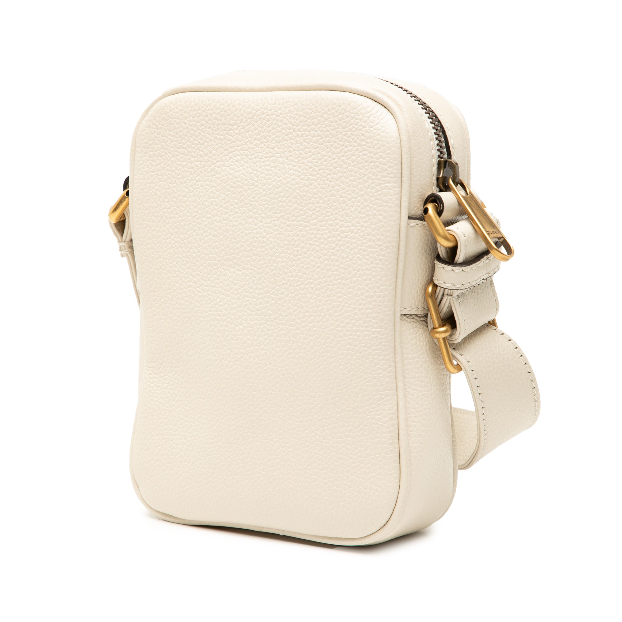 Mini Grained Calfskin Logo Crossbody - Image 2