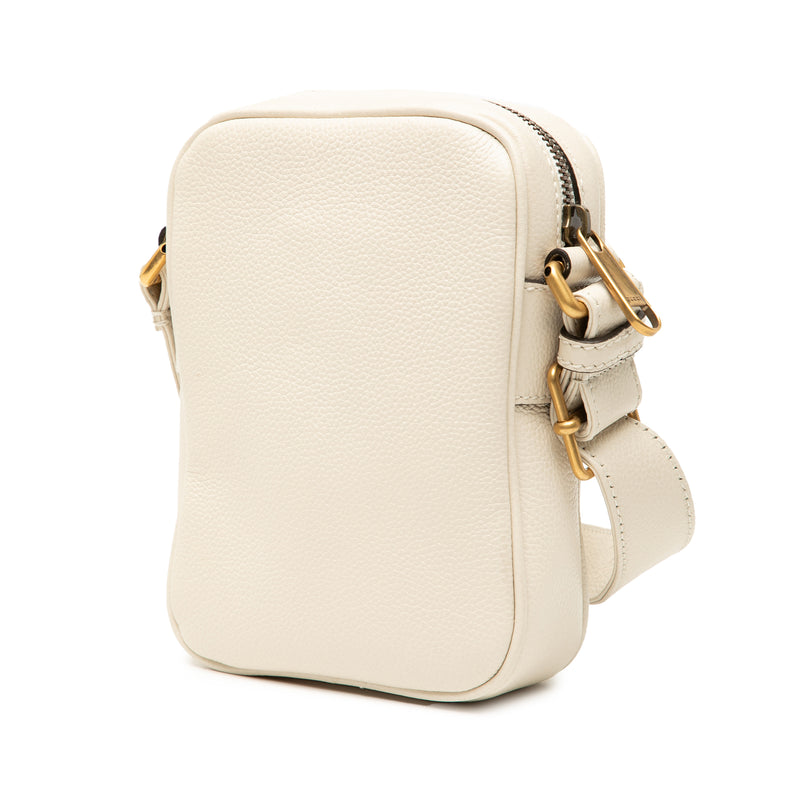 Mini Grained Calfskin Logo Crossbody - Image 2