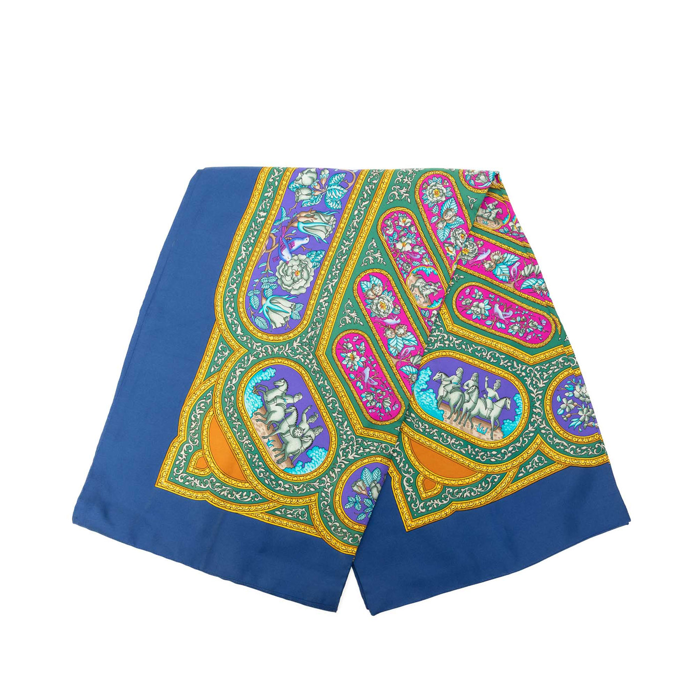Qalamdan Silk Scarf - Image 1