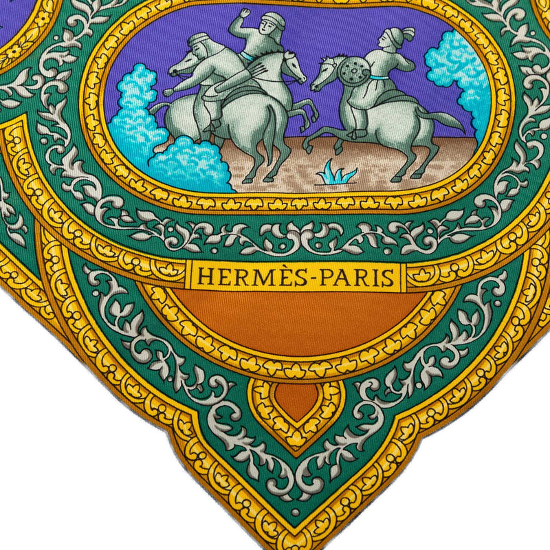 Qalamdan Silk Scarf - Image 2