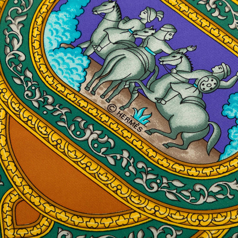 Qalamdan Silk Scarf - Image 3