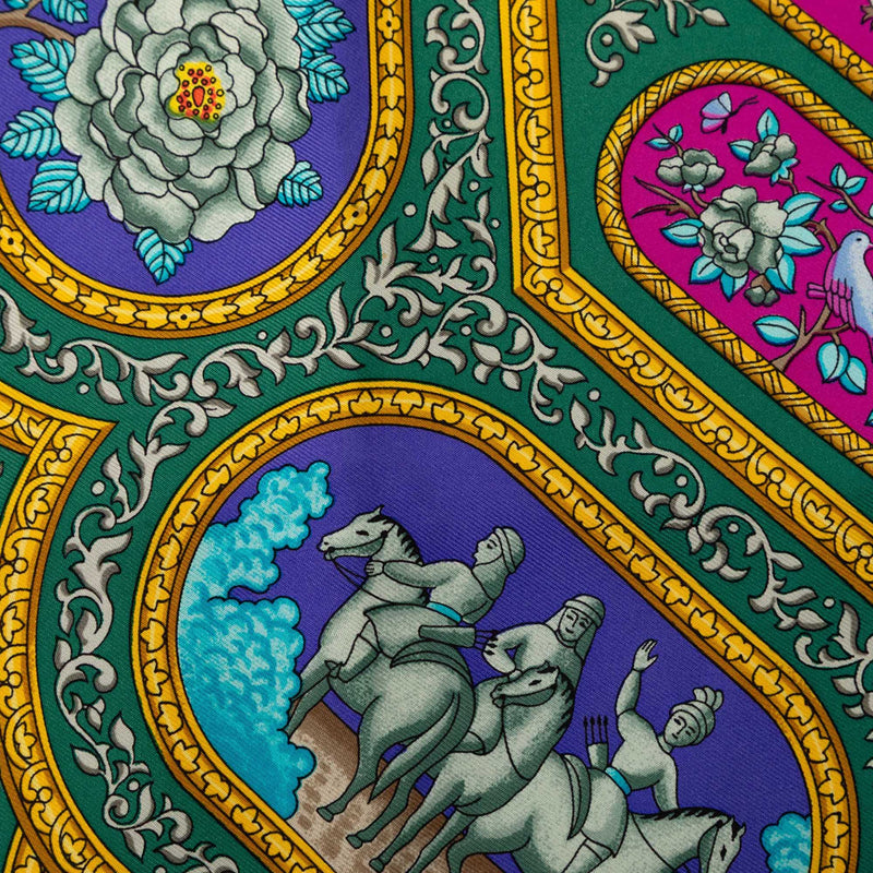 Qalamdan Silk Scarf - Image 4