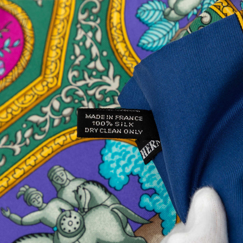 Qalamdan Silk Scarf - Image 5