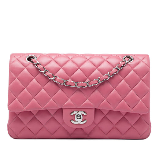 Medium Classic Lambskin Double Flap - Image 1