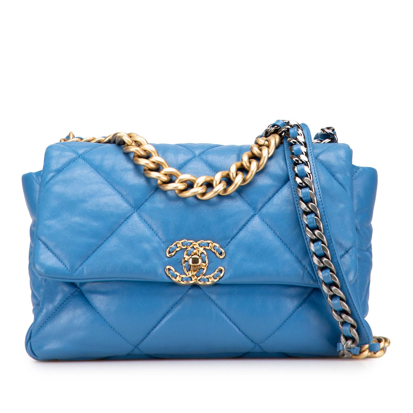 Large Lambskin 19 Flap - Image 1