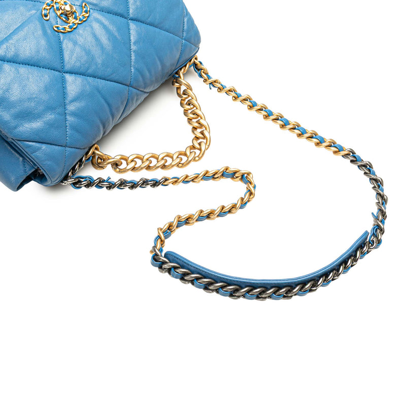 Large Lambskin 19 Flap - Image 8
