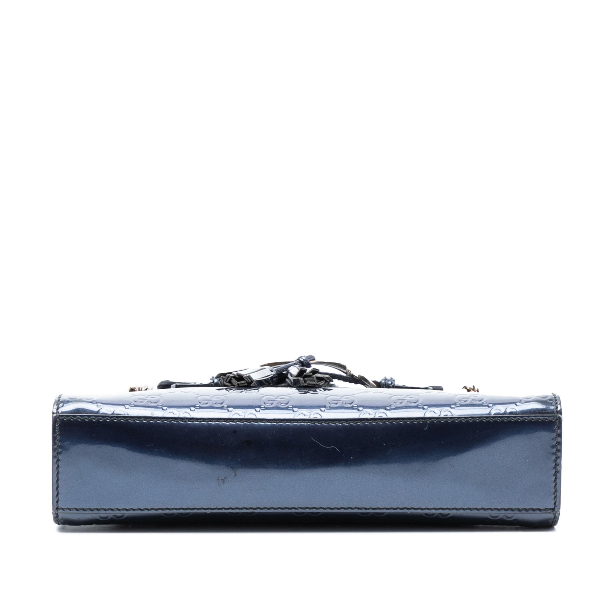 Small Guccissima Patent Emily Shoulder Bag - Image 3