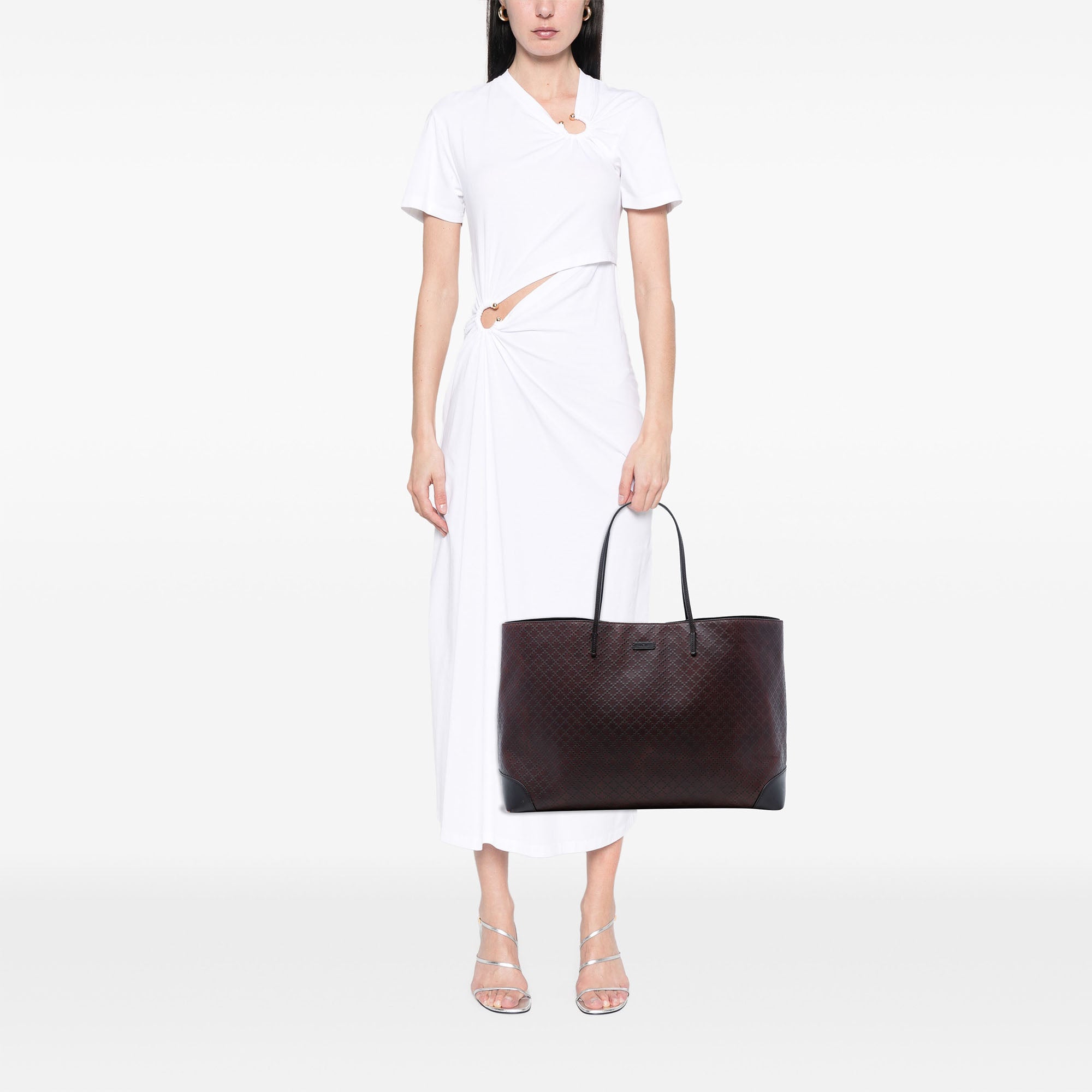 Diamante Bright Leather Hilary Lux Tote - Image 7