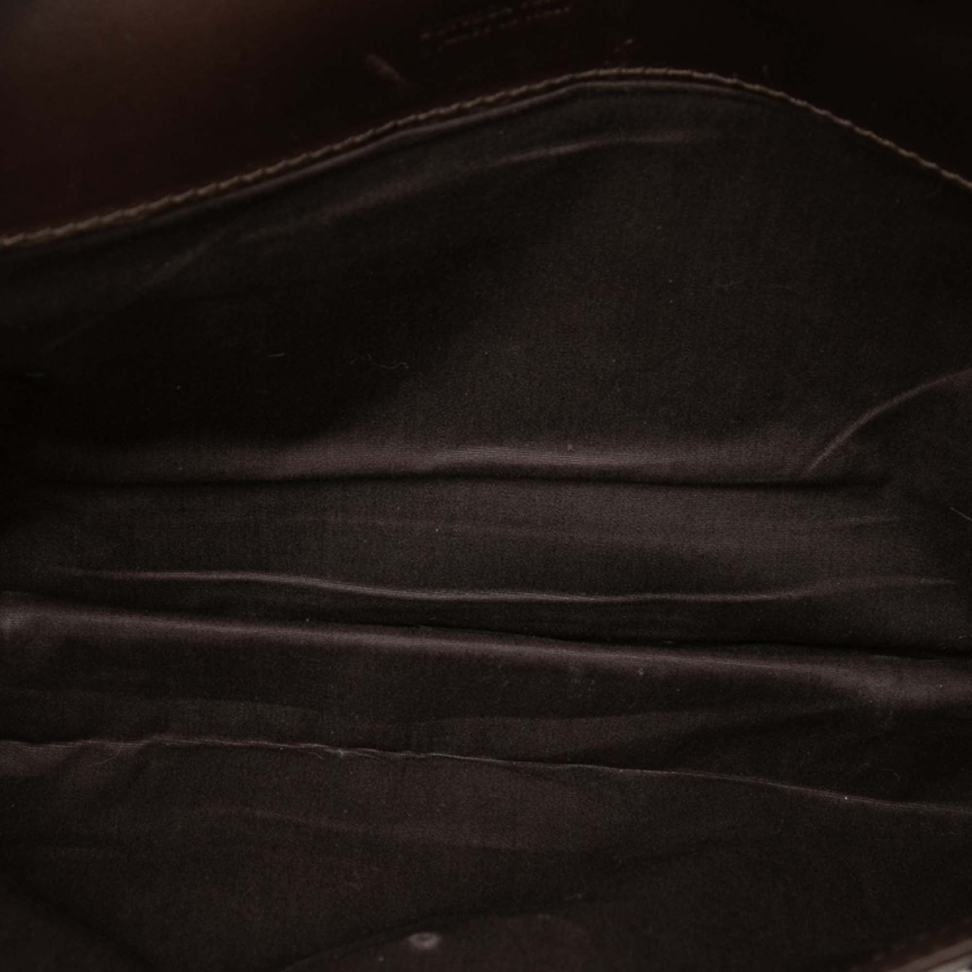 Intrecciato Trimmed Leather Clutch - Image 4
