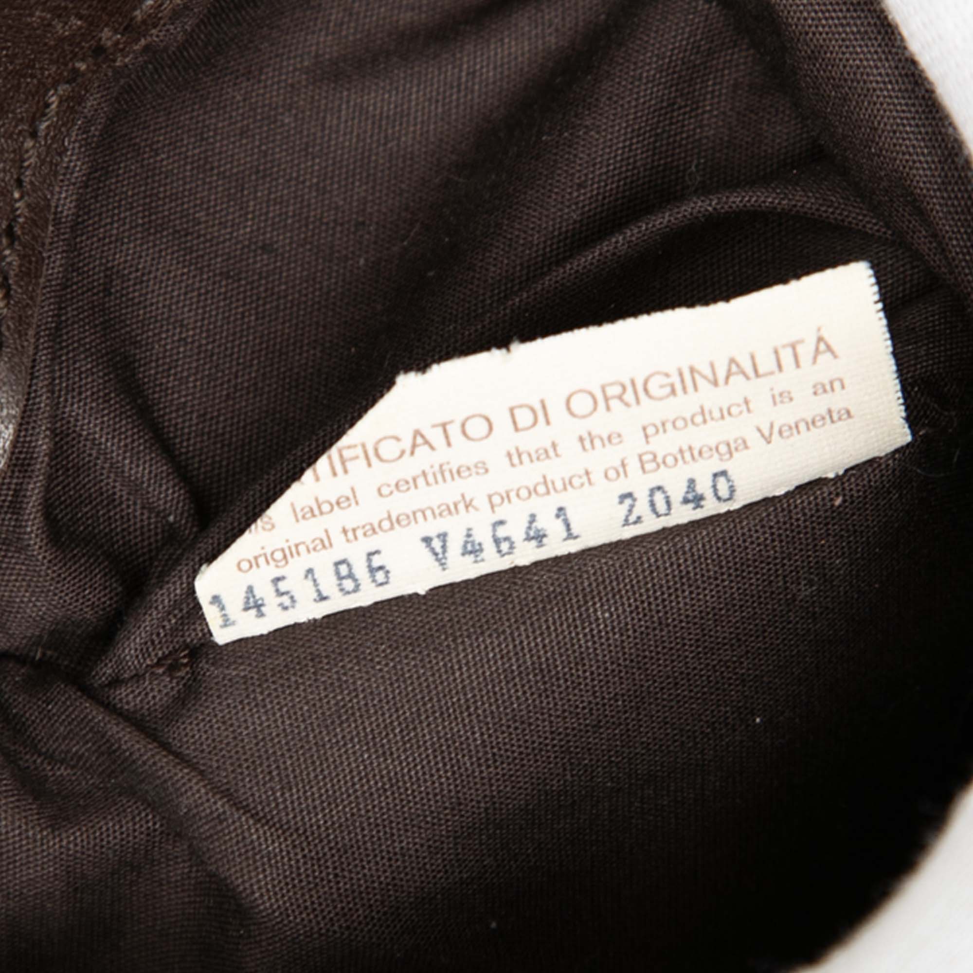Intrecciato Trimmed Leather Clutch - Image 6