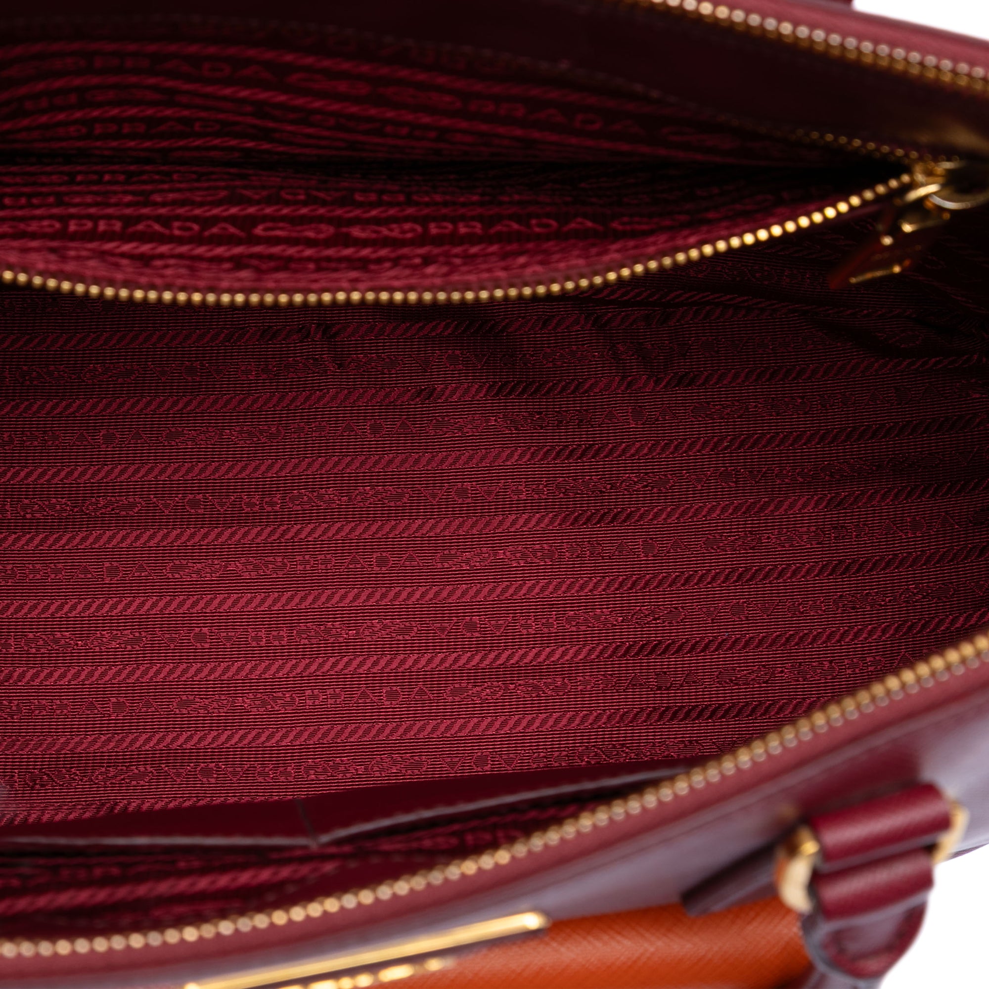 Saffiano Lux Galleria Double Zip Front Pocket Satchel - Image 4